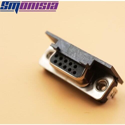 100pcs/lot 845 VGA Female connector Thin Connector for Notebooks Laptop Common VGA Socket Seat connectors