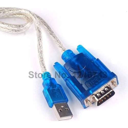 1PCS CH340 Chip USB 2.0 To RS232 RS-232 Converter DB9 COM Adapter Cable 80CM HL-340