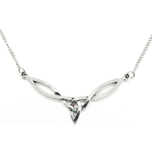 Classic Trinity Symbol Irish Knot Jewelry Ethnic Women Necklaces Pendants Vintage Jewlery