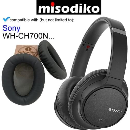Misodiko Replacement Ear Pads Cushions Kit - for Sony WH-CH700N Wireless Bluetooth, Headphones Repair Parts Earpads Pillow Cover