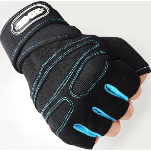 Outdoor Sports Protector Fingerless Gloves Gym Running Cycling Gloves Gel Skid Resistance Unisex Summer Camping Tactical Gloves