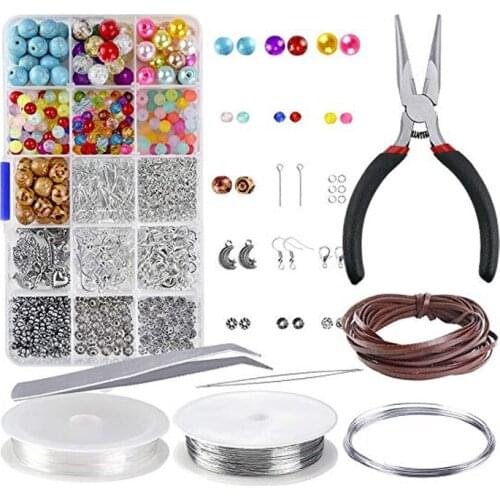 Jewelry Making Starter Kit Jewelry Making Beads for Jewelry Crafting and Jewelry Repairing