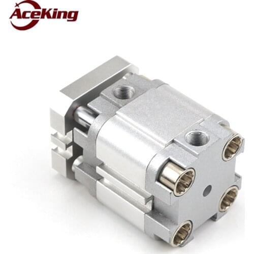 With guide rod thin cylinder ADVUL12-16-20-25-32-40-50-63-10-1520-25-30-35-40-50-75-80-100-A-P-A compact