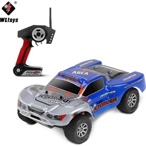 WLtoys A969-B 1:18 RC Car 4WD 4CH High Speed Rock Rover Toys Remote Control SUV 70KM/h Off Road Racing Car 2.4GHz Buggy for Boys