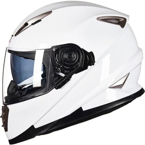 2021 Dual Lens Motorcycle Helmet Full Face Motorbike Helmet for Adults Double Visors Dirt Bike Helmets for Adults Cascos Para