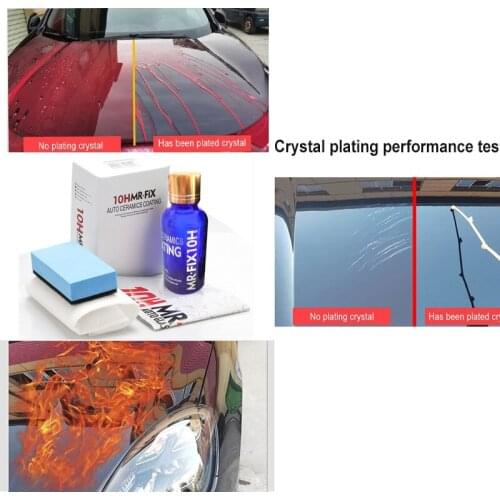 30ml Hardness 10H Super Hydrophobic Car Glass Coating Car Liquid Coat Paint Care Durability Anti-Corrosion Coating Set