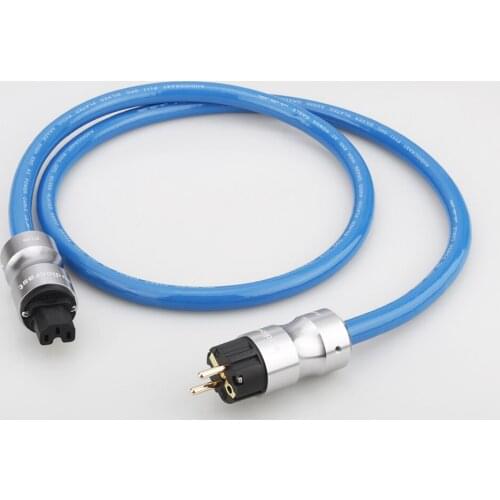 Audiocrast P111+105 High Power EMC Shielded AC Power Cord Silver Plated Schuko Power Cord Cable HIFI Power Cable For Tube amp