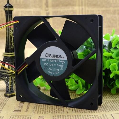 FOR SUNON 12cm Inverter Fan 12V KD 1212 PTB 2-6A1V3.6W Original Genuine