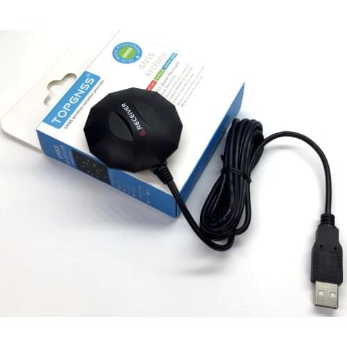 Cable 1.5m USB GPS GPS BDS receiver Antenna module USB output protocol, compatible replacement BU353S4