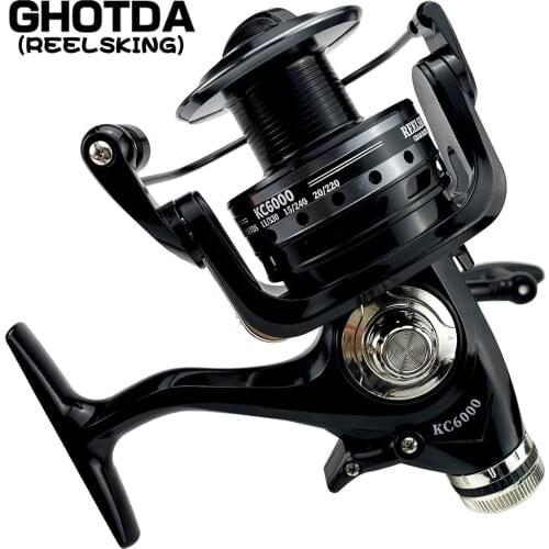 Wheels Fish Spinning Reel 5.2:1 3000-6000 series pesca carretilha peche Spinning wheel type Sea brake lure fishing