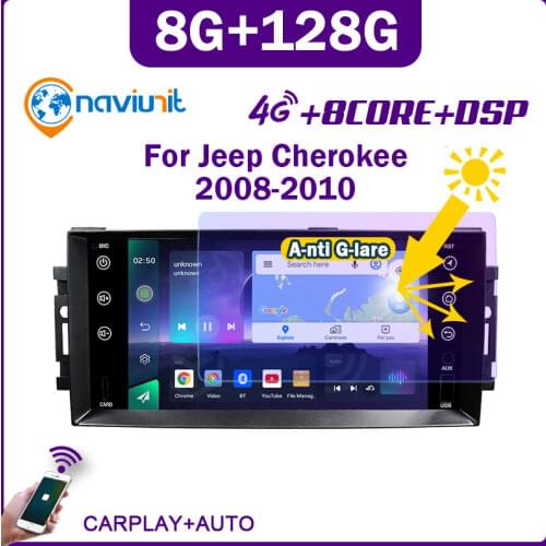 Car radio 2 din android 10 with screen For Jeep Compass Commander Cherokee Wrangler Liberty Patriot Chrysler Sebring Dodge 2din