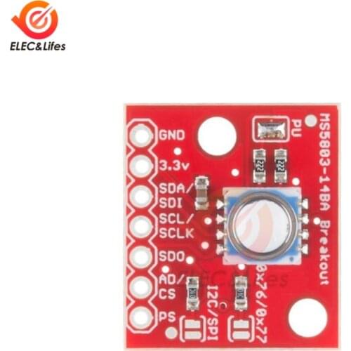 NEW Original GY-MS5803-14BA I2C/SPI High Precision Fluid Liquid Gas Pressure Height Sensor Module MS5803-14BA Breakout board