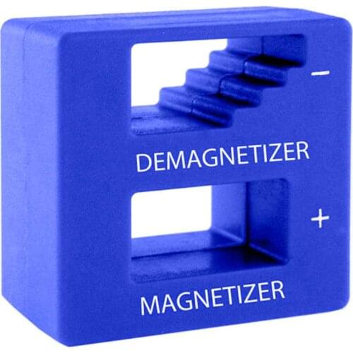 OcioDual imantator magnetizer demagnetizer for tools screwdrivers tool blue Imantar and Desimantar tips