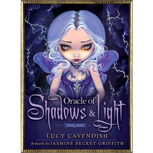 Oracle of Shadows and Light Full English Family Party Board Game 45 Cards Deck Tarot Divination Fate Cards