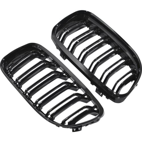 2pcs Car Grills Front Bumper Replacement Grilles For Bmw E90 Lci 3 Series Sedan / Truck 09-11