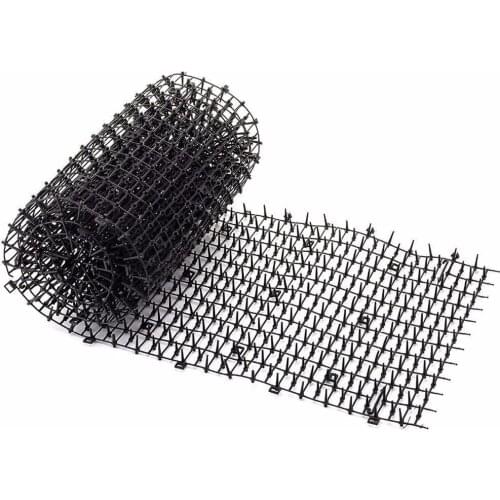 2M Garden Cat Scat Mats Anti-cat Strips Keep Cat Away Safe Plastic Spike Stab Cat Pad Outdoor Garden Cat Dog Plastic Nails