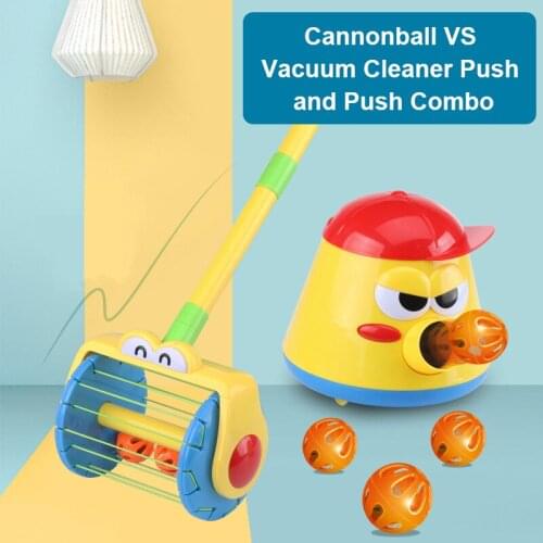 Universal Gun Gun Firing Pot Vacuum Cleaner Improves Childrens Hands-on Ability And Increases Parent-child Interaction