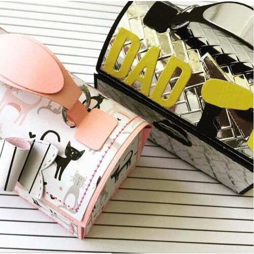 ZFPARTY Lunch box Metal Cutting Dies Stencils for DIY Scrapbooking/photo album Decorative DIY Paper Cards