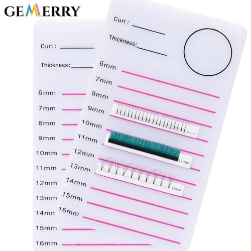 1PC Acrylic Eyelashes Display Palette Lashes Eyelash Storage Display Board Eyelash Stand Glue Holders Eyelash Extension Tools