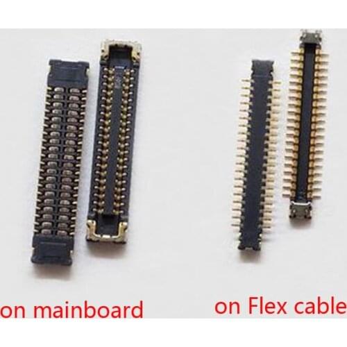 2pcs for Xiaomi Redmi note 7 note 8 note 7 pro note 8 pro USB charging dock Port FPC Connector on mainboard on cable 40 pin