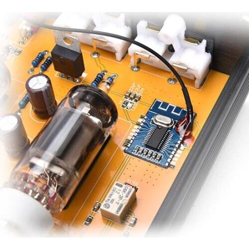 2021 Latest VOL-65 Audio HiFi Bluetooth Prelifieramp 6J5 Tube Preamp With treble and bass tone adjustment