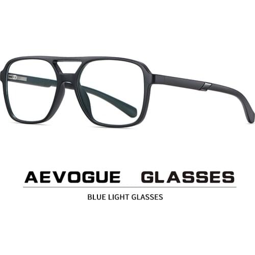 AEVOGUE Man Anti-Blue Light Glasses Woman Glasses Optical Computer Eyeglasses Prescription Glasses AE0924
