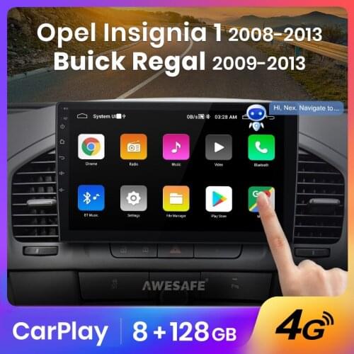AWESAFE PX9 For Buick Regal 2009-2013 Opel Insignia 1 2008-2013 Car Radio Multimedia Video Player Navigation GPS DVD Android 10
