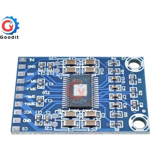 DC 12V-24V XH-M562 TPA3116D2 Dual Channel 50W+50W Mini Digital Amplifier Class D Amplifier 50W Power Amplifier Board