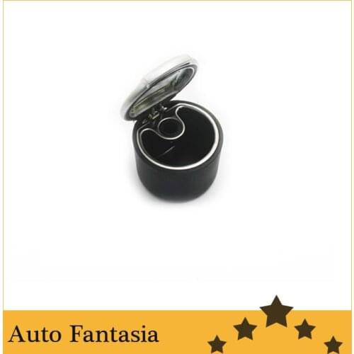 Matt brush aluminium cupholder ashtray for Audi a5