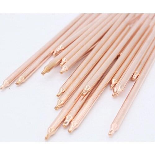 50/60/80/100/120/140/160/173/180/200/220/240/260/280/300mm 5mm Diameter Cooling Round Rod Copper Heatsink Heatpipe Laptop DIY