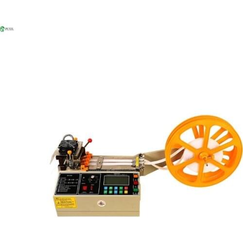 Fully automatic computer big screen cutting machine zipper Velcro mask rope webbing elastic band rubber band cold and hot cuttin