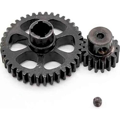 Metal Reduction Gear & Motor Pinion Set for A959 A969 A979 K929 RC Car Accessories
