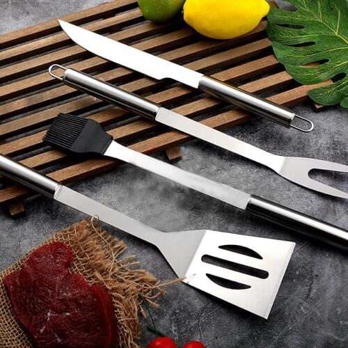 Barbecue Tool Set 18PCS with Portable Bag Grill Set Grill Accessories Stainless Steel BBQ Tools Professional Grilling Tool Kit