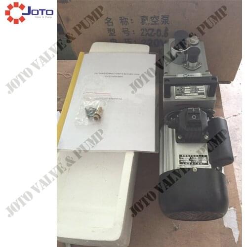 NEW) BEST PRICE TOP-GRADE VACUUM PUMP 2 STAGE VOLTAGE 220 V 50 HZ 2XZ-0.25