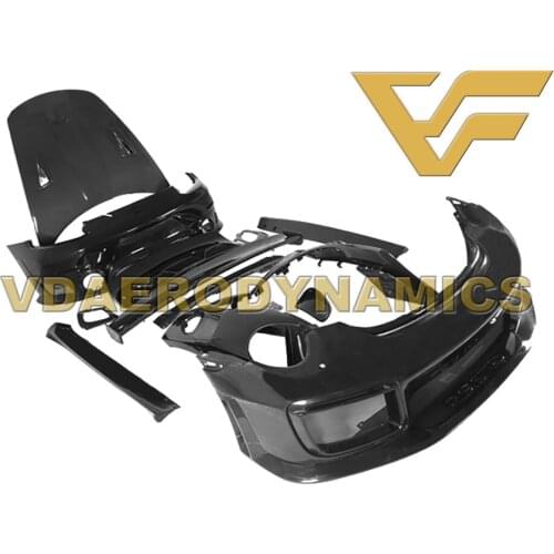 Suitable For 11-19 991 Porsche 911 Carrera VAD-GT2RS Full Body Kit - Front Bumper Rear Bumper Side Skirts Fenders Spoiler Hood