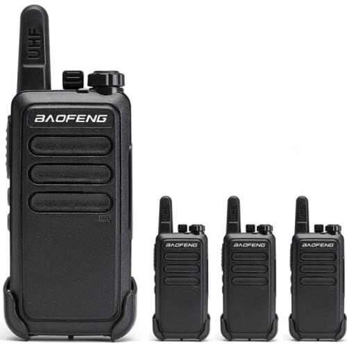 4Pcs Baofeng BF-C9 Mini Walkie Talkie bfc9 up of bf-888s UHF band USB Charg 10km Two Way Ham cb portable Radio hunting
