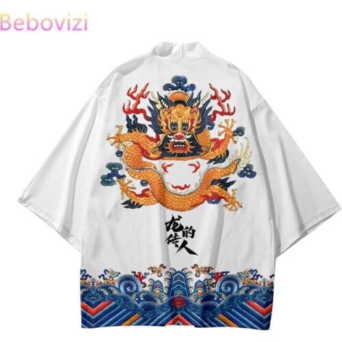 Plus Size XXS-6XL 5xl Chinese Style Japanese Streetwear Cardigan Women Men Harajuku Haori Cosplay Kimono Top Yukata Asia Clothes