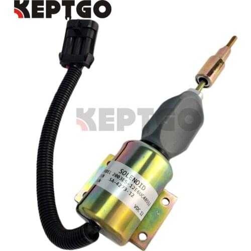Fuel Shut Down Solenoid 2003ES-12E6UC4B5S2 SA-4273-12 For Heavy Duty Truck