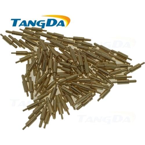 TANGDA 1.5*7.6mm pogo pin connector 1.5 7.6 mm current pin Battery pin Test thimble probe gold plated 3U 30g 2A A