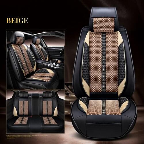 Universal car seat cover for toyota rav4 avensis t25 wish prado 120 150 corolla prius land cruiser 100 camry aygo accessories