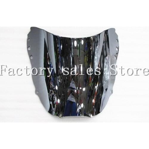 For Honda CBR 900 RR 919 1998 1999 silver Windshield WindScreen Double Bubble CBR919 CBR900RR 900RR CBR900 98 99