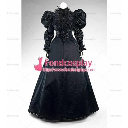 Victorian Rococo Medieval Gown Ball Dress Gothic Evening Outfit Cosplay Costume Tailor-made[G899]