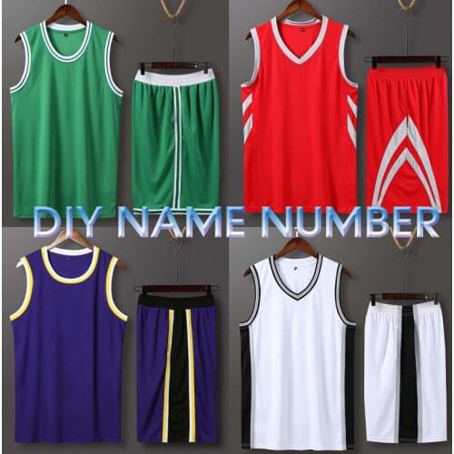 High quality Men blank Basketball Jerseys Uniforms Kit,youth College Basketball jersey set,Kids basketball Shirt suit