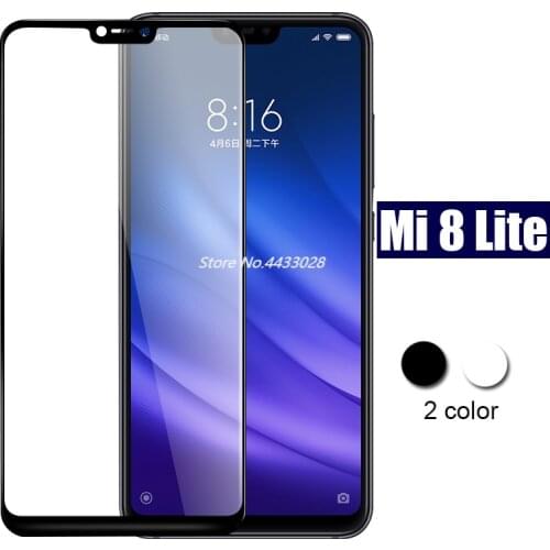 Protective Glass for Xiaomi Mi 8 Lite Glass Screen Protector Case for Xiaomi Xiomi Ksiomi Mi Mi8 8 Lite 8 Lite Life Light Film