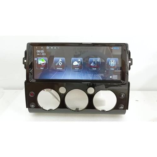 Bosstar 12.3 Inch Android 8.1 Touch Screen Car Dvd Radio Player for Toyota FJ with GPS Navigation Wifi Car stereo