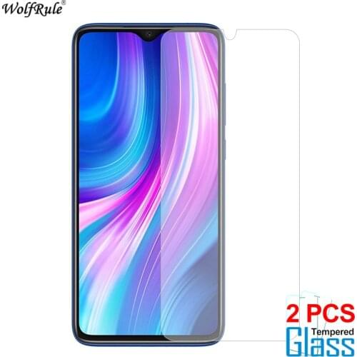 2Pcs For Glass Xiaomi Redmi Note 8 Pro Screen Protector Tempered Glass For Xiaomi Redmi Note 8 Pro Glass Protective Phone Film