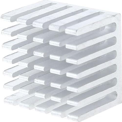 5Pcs/Set 20x20x15mm Cooling Heatsink CPU GPU IC Chip Aluminum Heat Sink Radiator