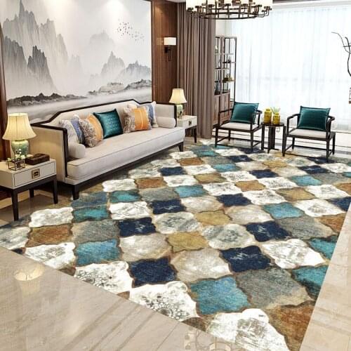 Large Area Rug For Living Room Retro Morocco Carpet Bedroom Bedside Sofa Coffee Table Floor Mat Ethnic Rug 200x300cm Customized