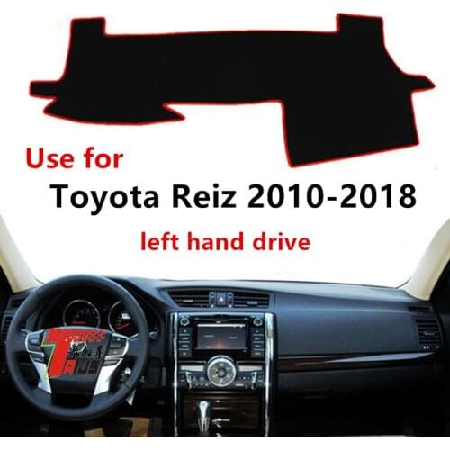 TAIJS Factory anti UV Classic Polyester Fibre Car Dashboard Cover For TOYOTA Reiz 2018-2018 Left hand drive