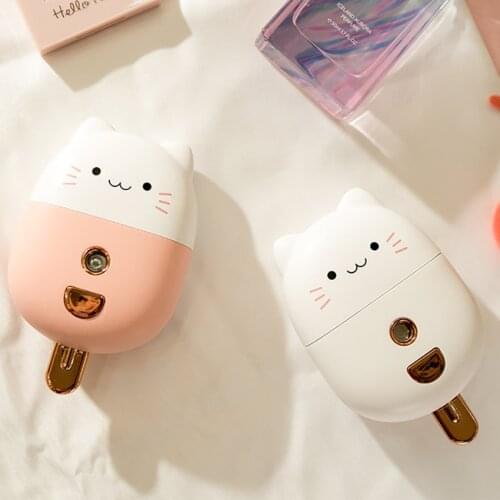 1Pc 40ML Handhold Nano Spray Machine Ladies Face Spray Care Instrument Device, 120dB Outdoor Hiking Emergency Alarms Alert